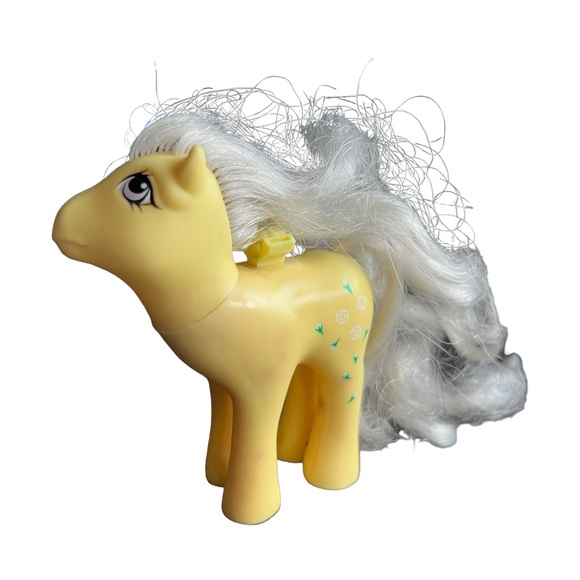 Rosedust Flutter Pony 4 in. No Wings G1 Vintage 1986 My Little Pony As Is - Picture 5 of 15